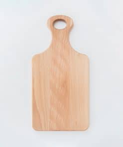 Snijplank Tapasplank beuk met handvat 345x170mm