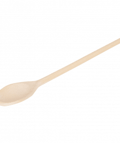 Houten pollepel ovaal 30cm