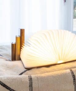 Alternative view of Boek Lamp Esdoorn Bruin Medium