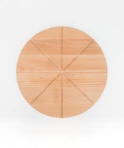 pizza plank hout