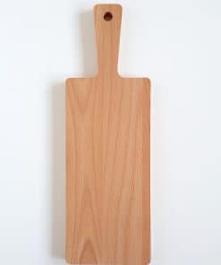 Snijplank Tapasplank beuk met handvat 480x200mm