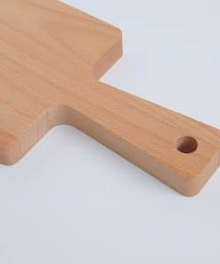 Alternative view of Snijplank Tapasplank beuk met handvat 480x200mm