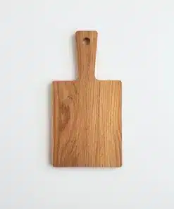 Snijplank tapasplank in eik met handvat 250x130mm