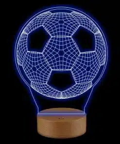 voetbal in 3D acryl