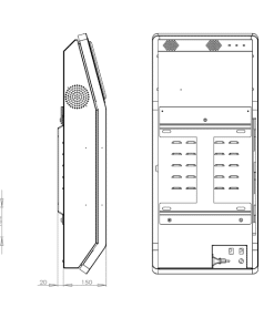 Alternative view of Oplaadstation voor 4 smartphones